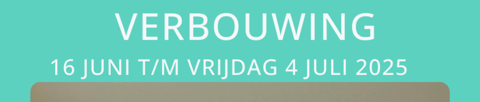 Verbouwing gebouw.